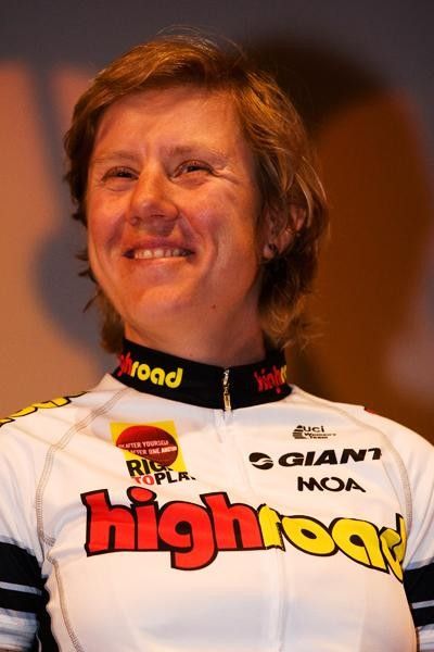 Ina-Yoko Teutenberg continues on with the team as one of the top women riders in the world.
