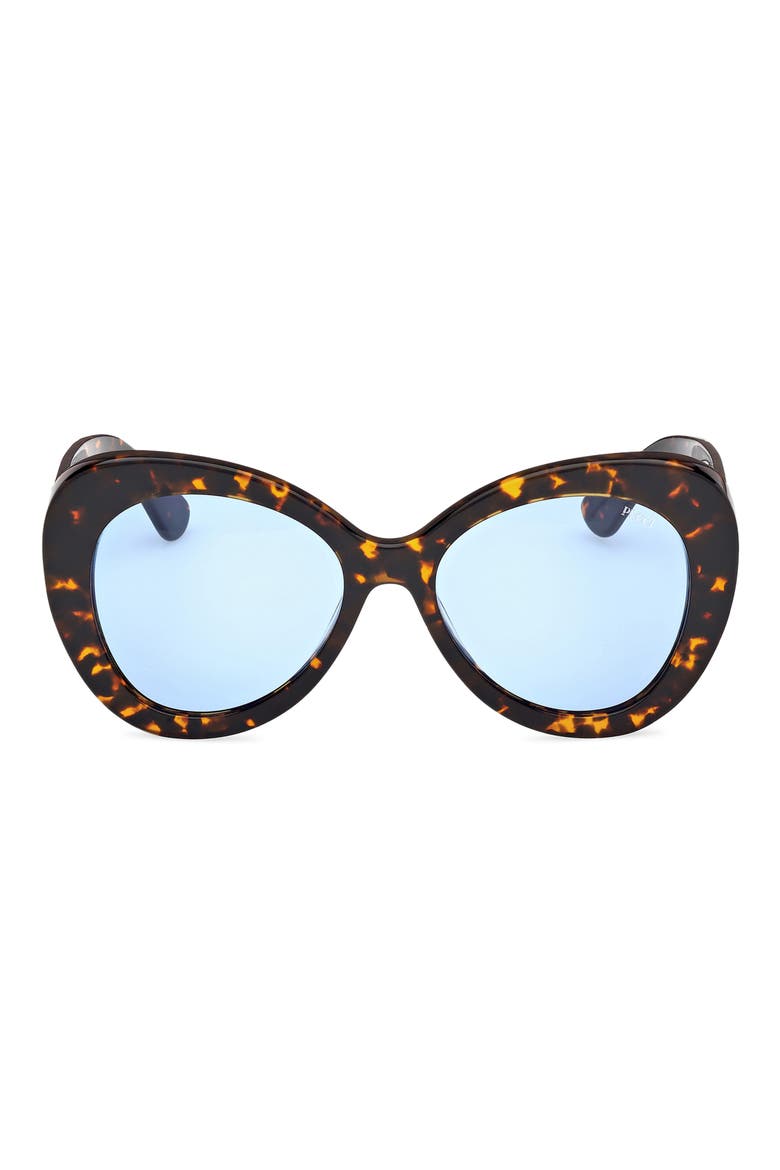56mm Round Sunglasses