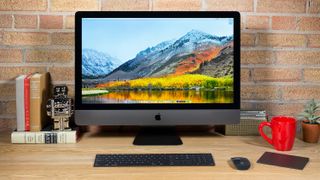 Apple iMac Pro on a desk