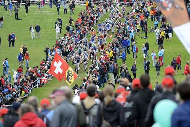 The elite men are off