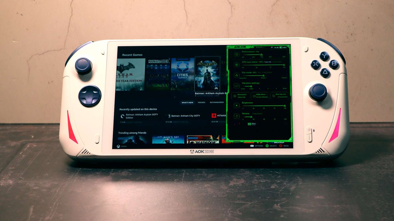 AOKZOE A1 Pro handheld gaming PC