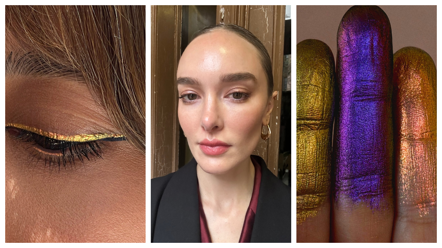 glitter eyeliner for holiday season