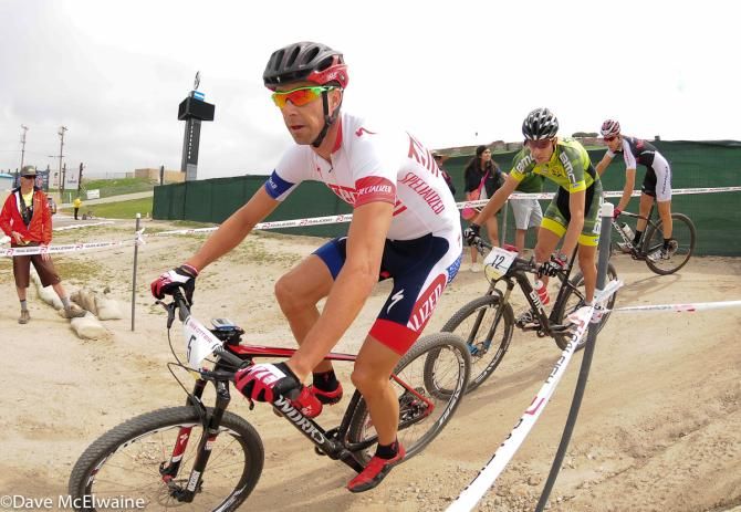 Todd Wells (Specialized) was never futher back than third position