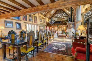 Ornate interior of converted mill