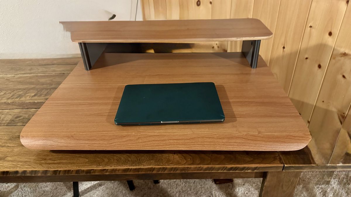 Branch Desk Riser standing desk converter review | TechRadar