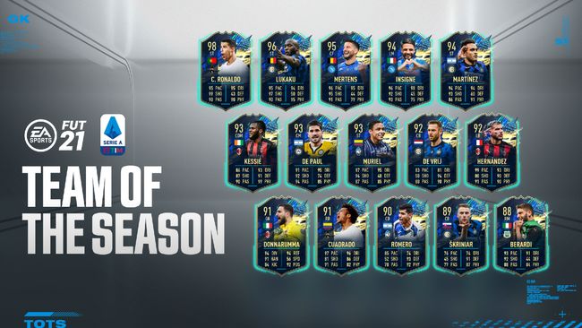 FIFA 21 TOTS guide: 98-rated Ronaldo fronts Serie A Team ...