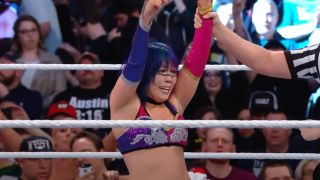 Asuka at the 2018 Royal Rumble