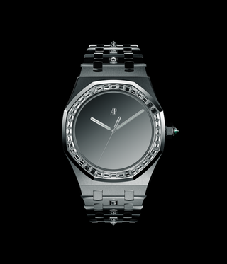 silver watch