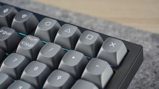 Photograph of the Keychron K10 Max keyboard