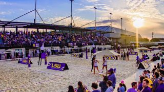 Danley Sound Labs bring crystal-clear audio to LSU beach volleyball on a sun day in Louisiana. 