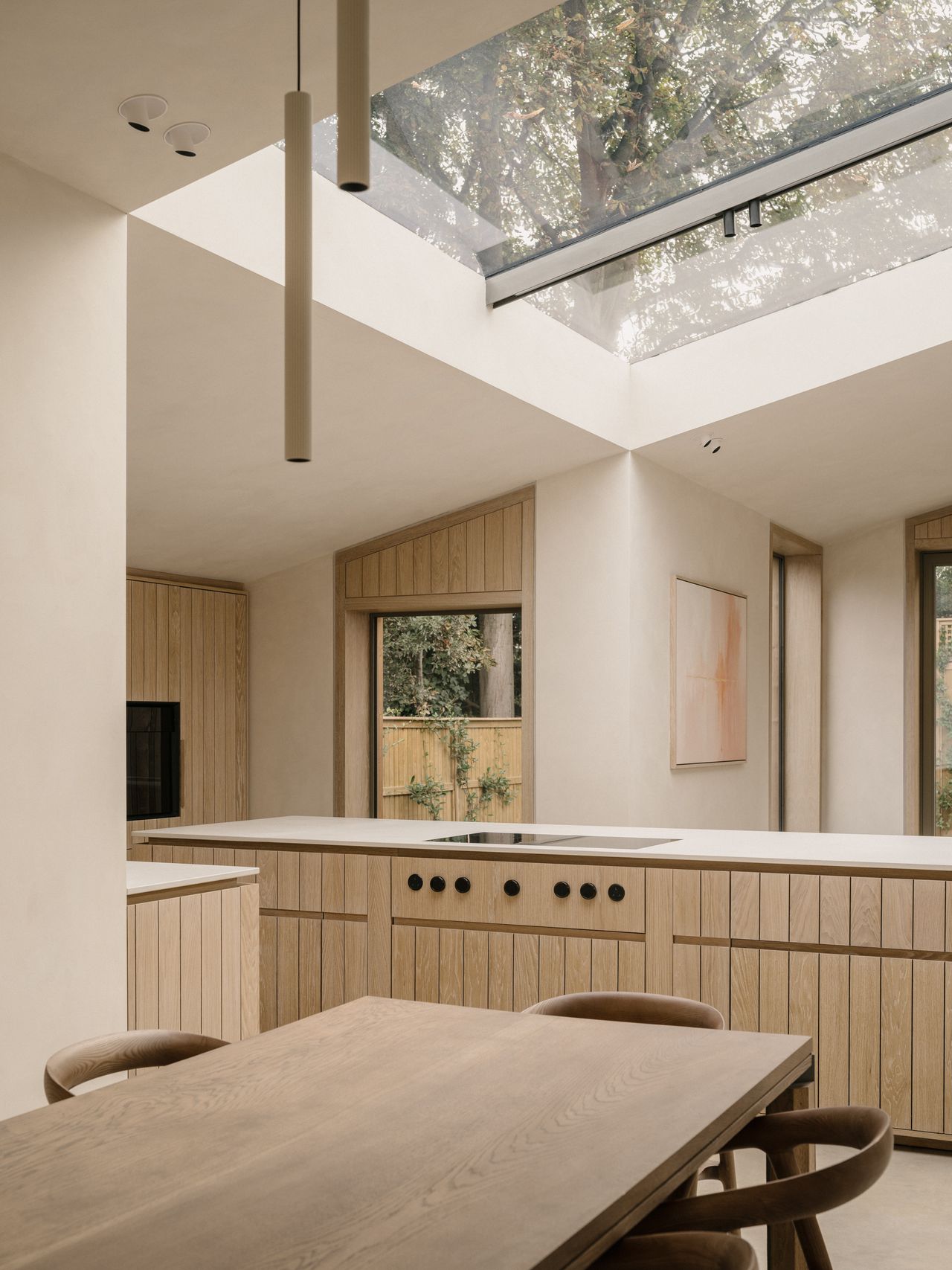 Details of the ground floor living space
