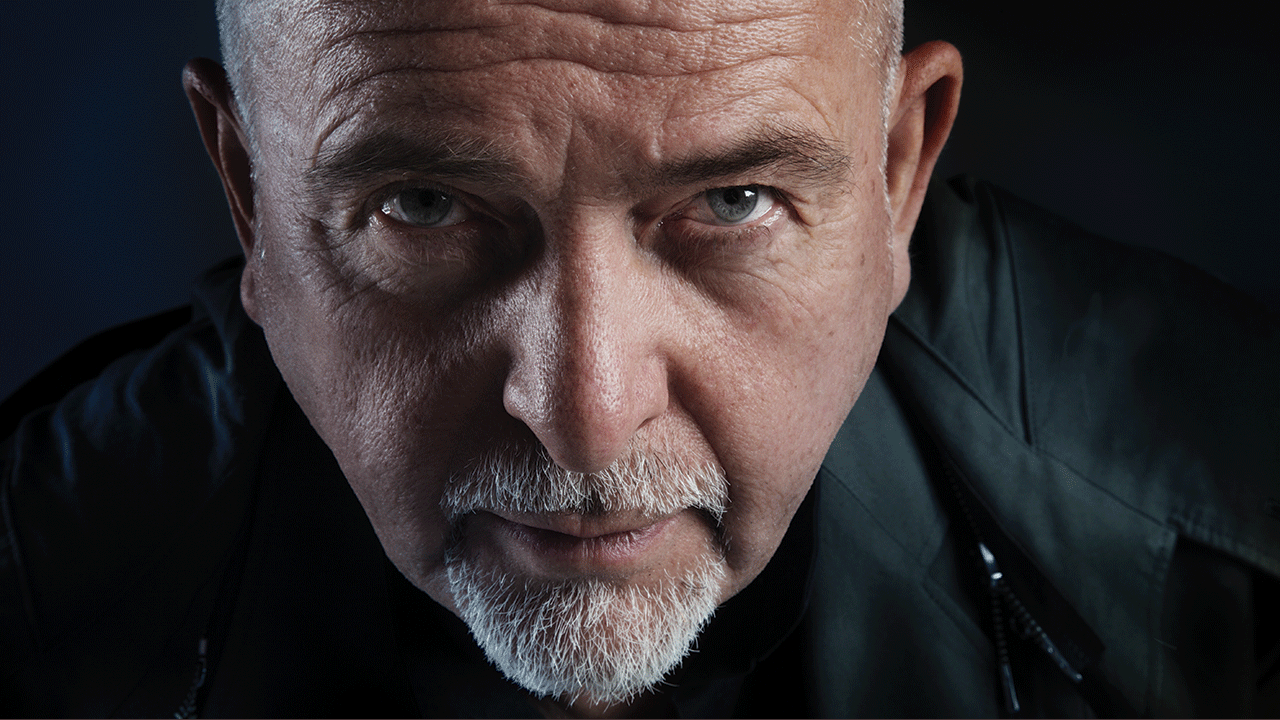 A press shot of PEter Gabriel