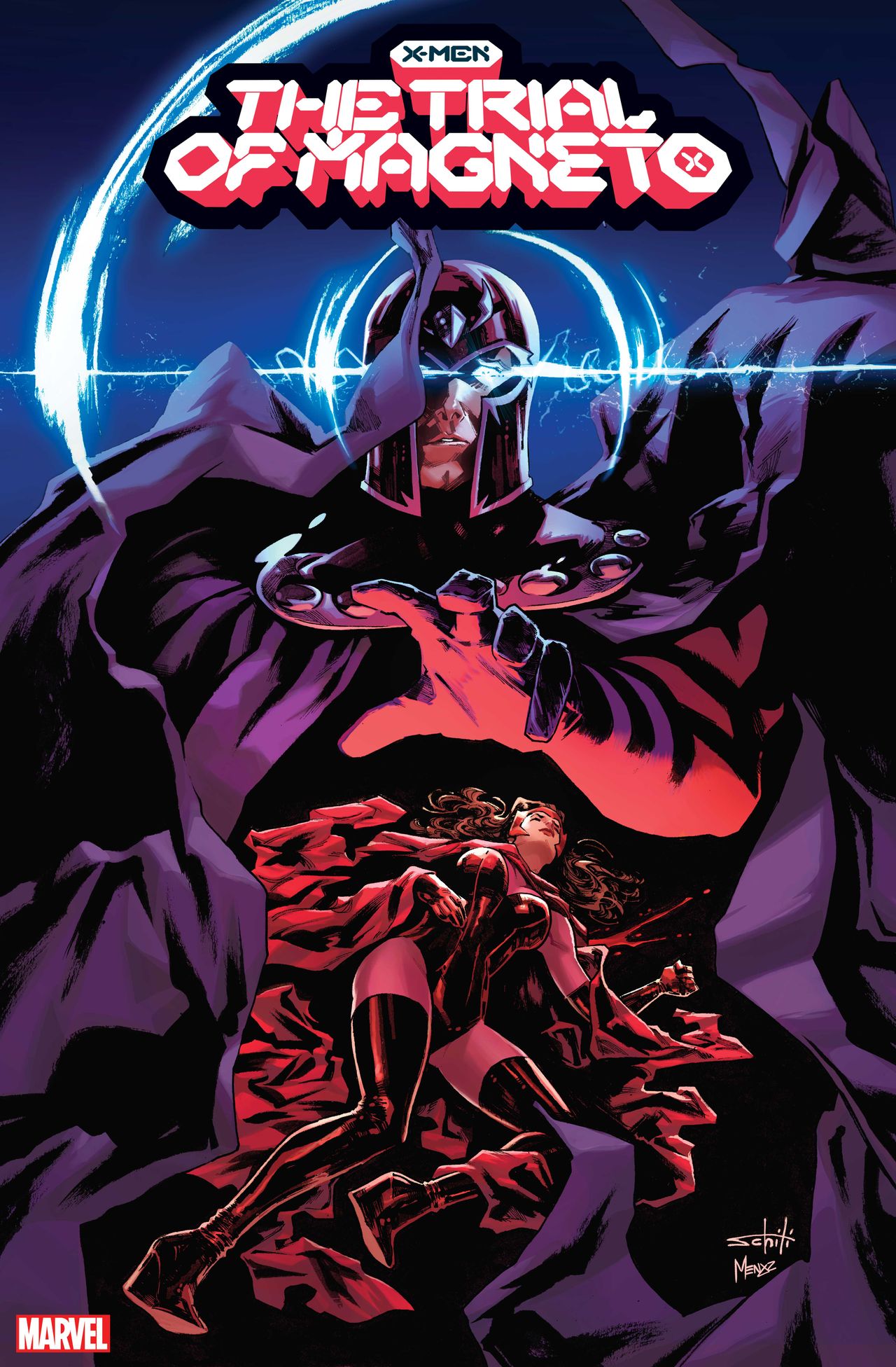 X-Men: The Trial of Magneto #1 covers