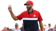 Dustin Johnson at the 2021 Ryder Cup at Whistling Straits