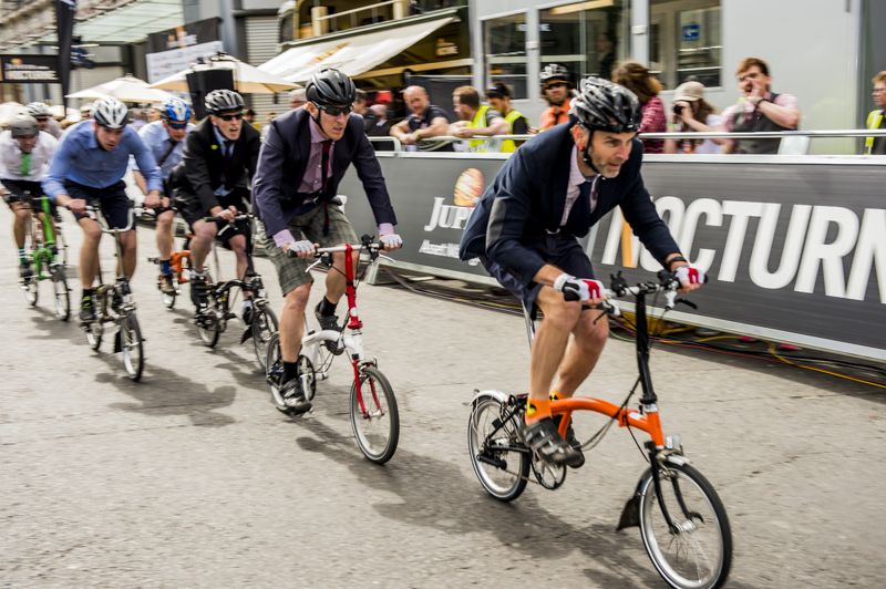 There was a Brompton race too