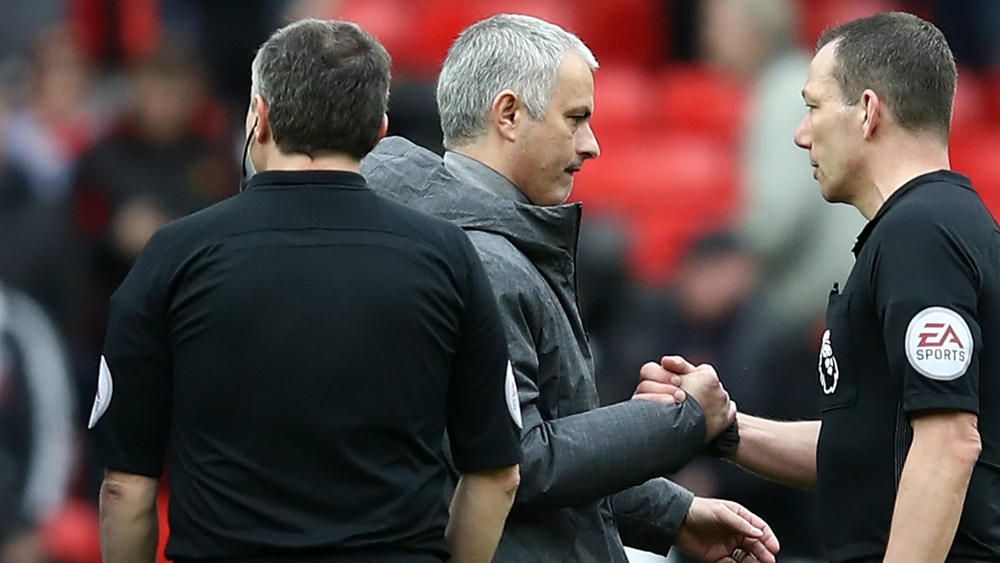 Mourinho not blaming referee for controversial draw ...