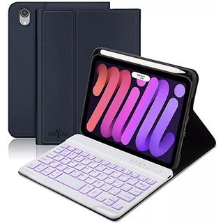 BORIYUAN iPad mini 6 Keyboard Case 