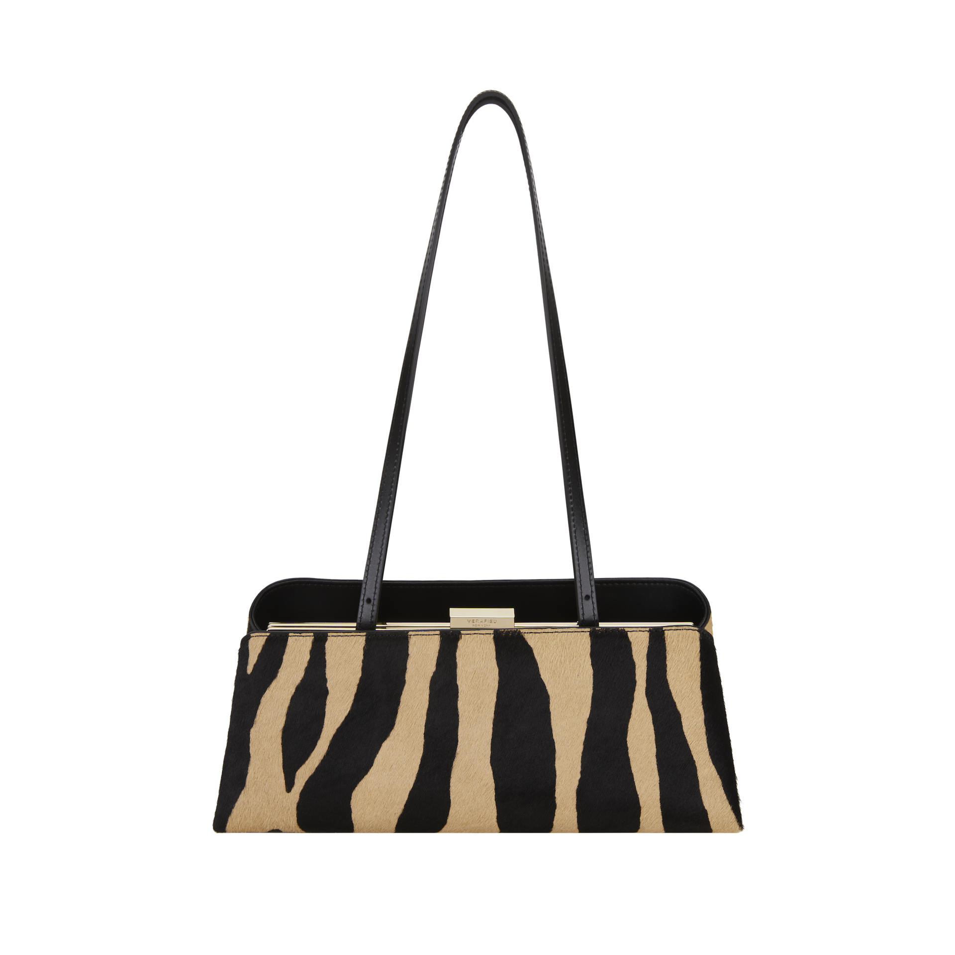 Zebra Calf Hair &amp;Eacute;clair Bag