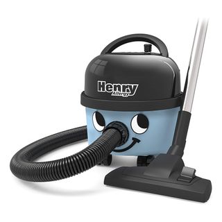 Henry Allergy vacuum being tested at home