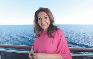 Going back to where it all began, Jane McDonald takes to the high seas once again