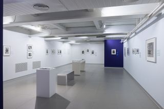 MAP Museum of Art & Photography Bangalone, interior of white gallery
