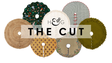 an assortment of tree skirts