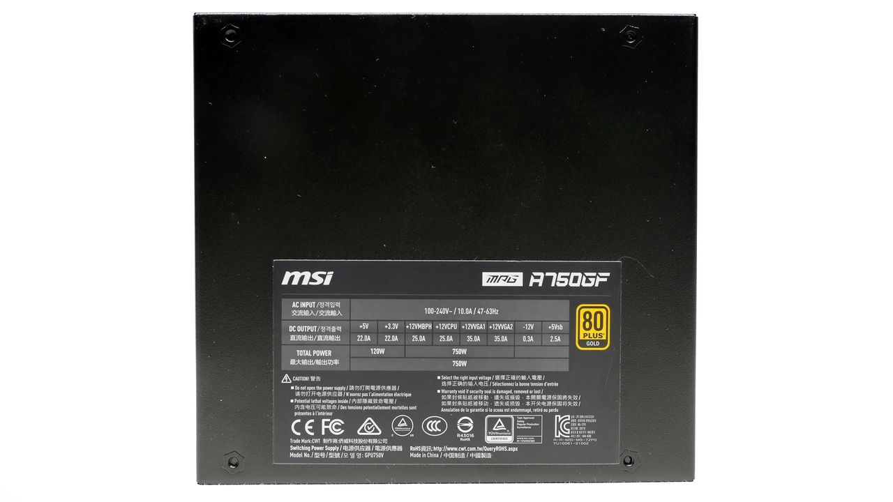 MSI MPG A750GF