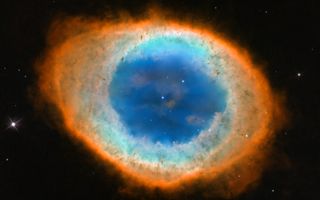 Ring Nebula Messier 57 space wallpaper