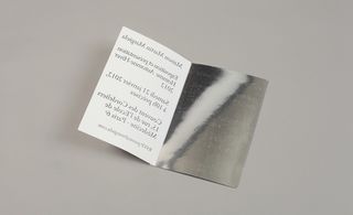 Menswear collections A/W 2012: show invitations