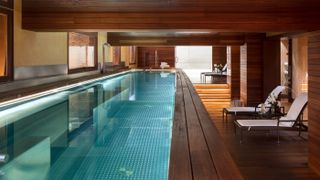 The spa and pool at URSO Hotel & Spa in Madrid