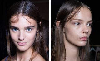Make-up artist Lucia Pieroni debuted Christopher Kane's new collaboration with NARS for spring