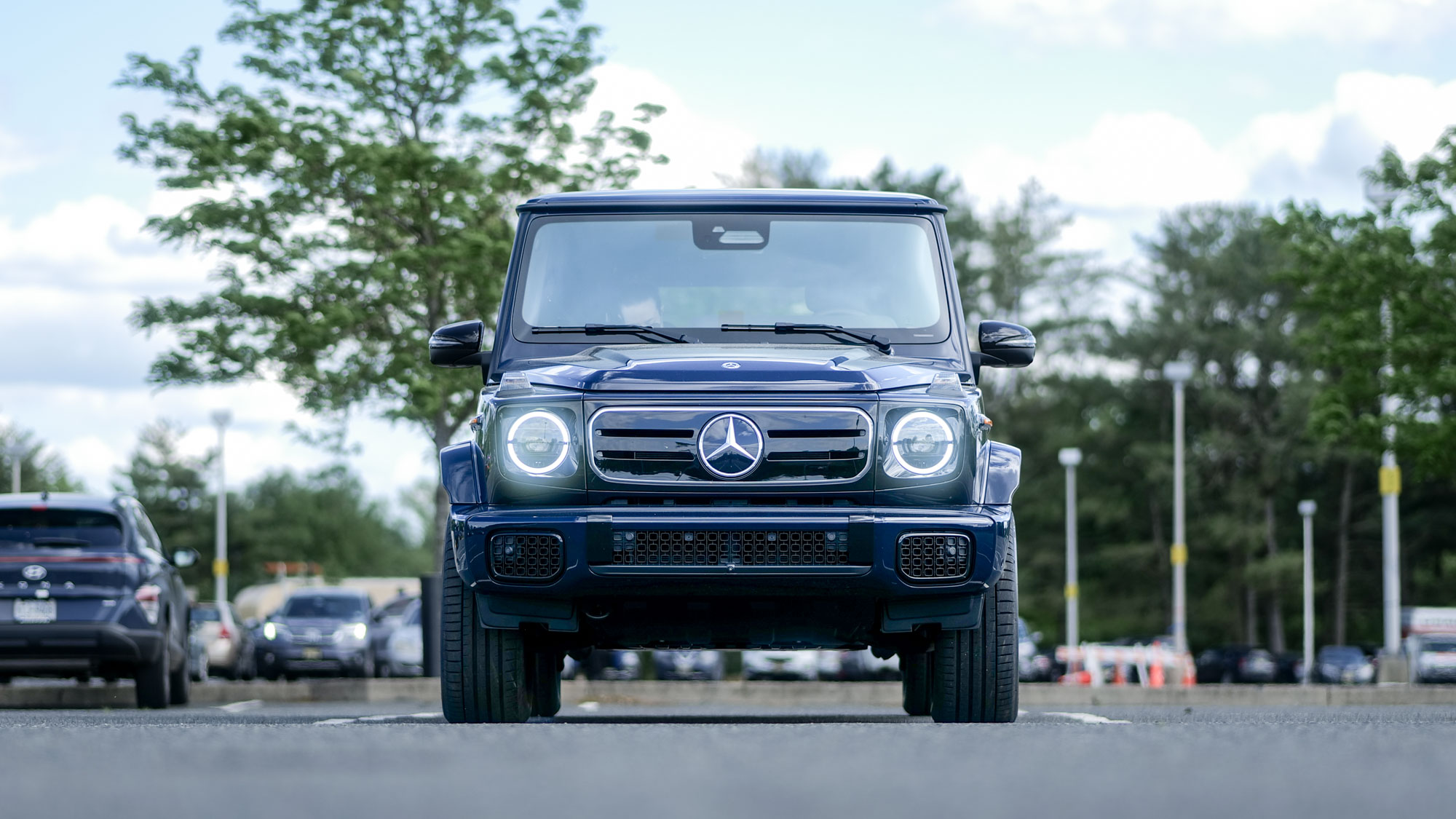 2025 Mercedes-Benz G 580 test drive.