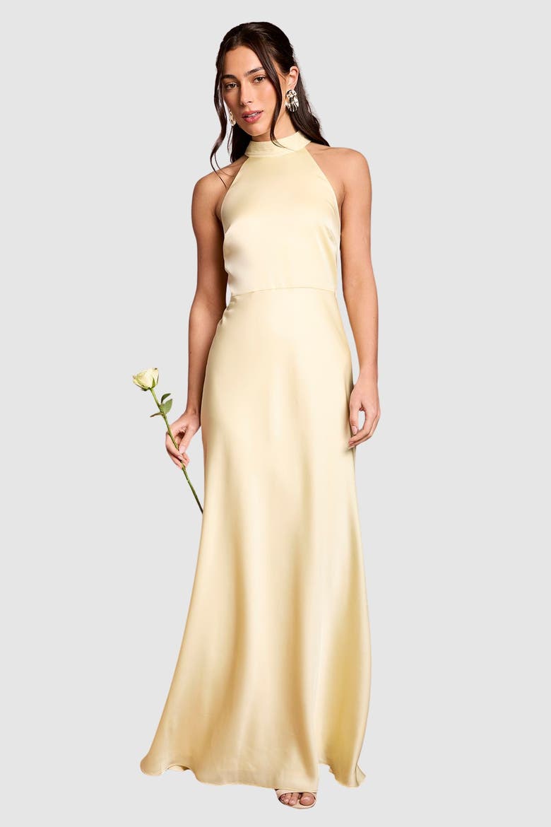Halter Neck Maxi Dress