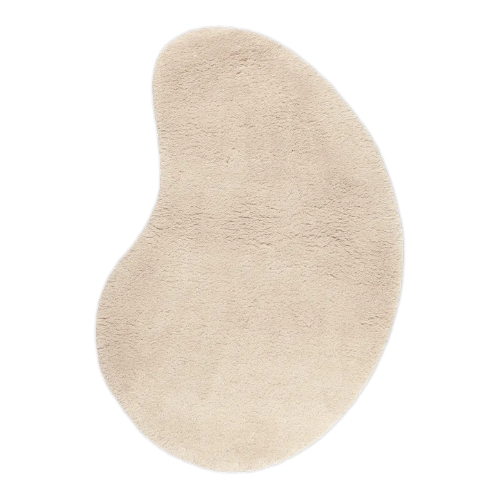 Ferm Living, Forma Wool Rug 103x155 Cm, Off-White