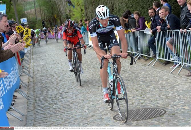 Stijn Vandenbergh muscles up the Taaienberg