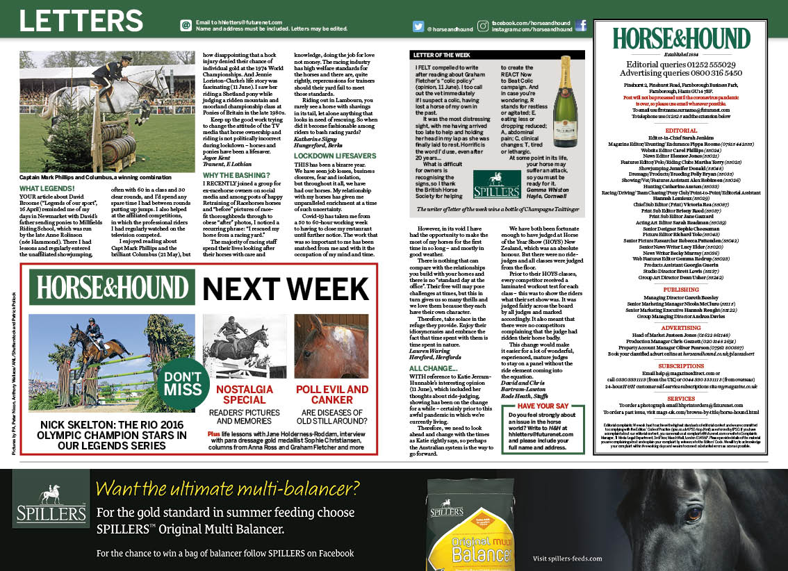 Letters and NWB 02 July 2020