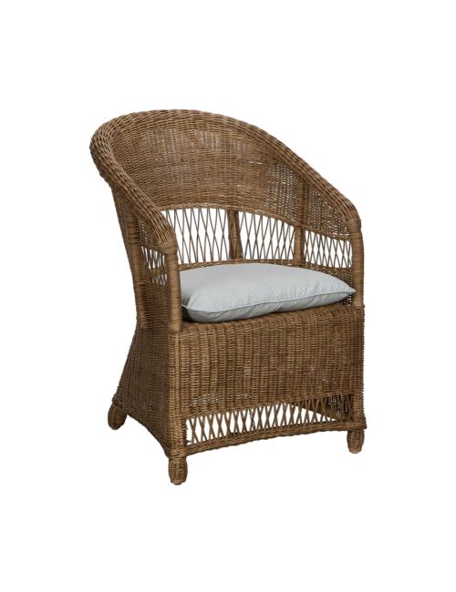 Cradle Rattan Dining Armchair