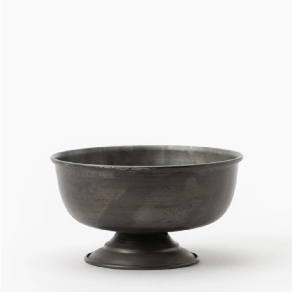 Iron footed bowl