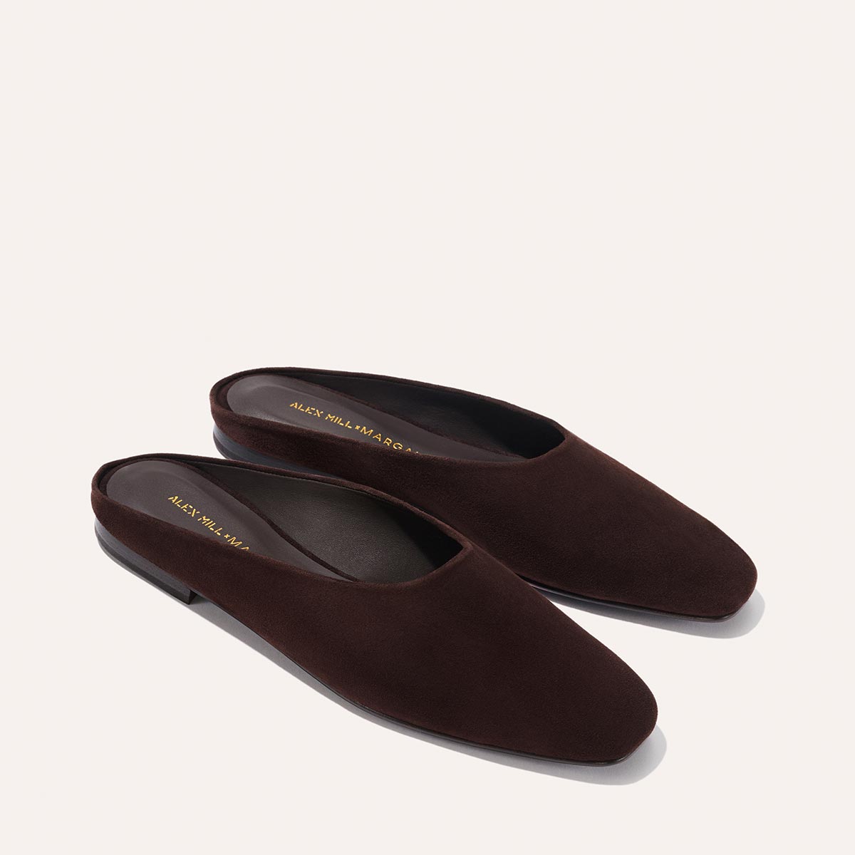 Alex Mill X Margaux: the Clara - Espresso Suede