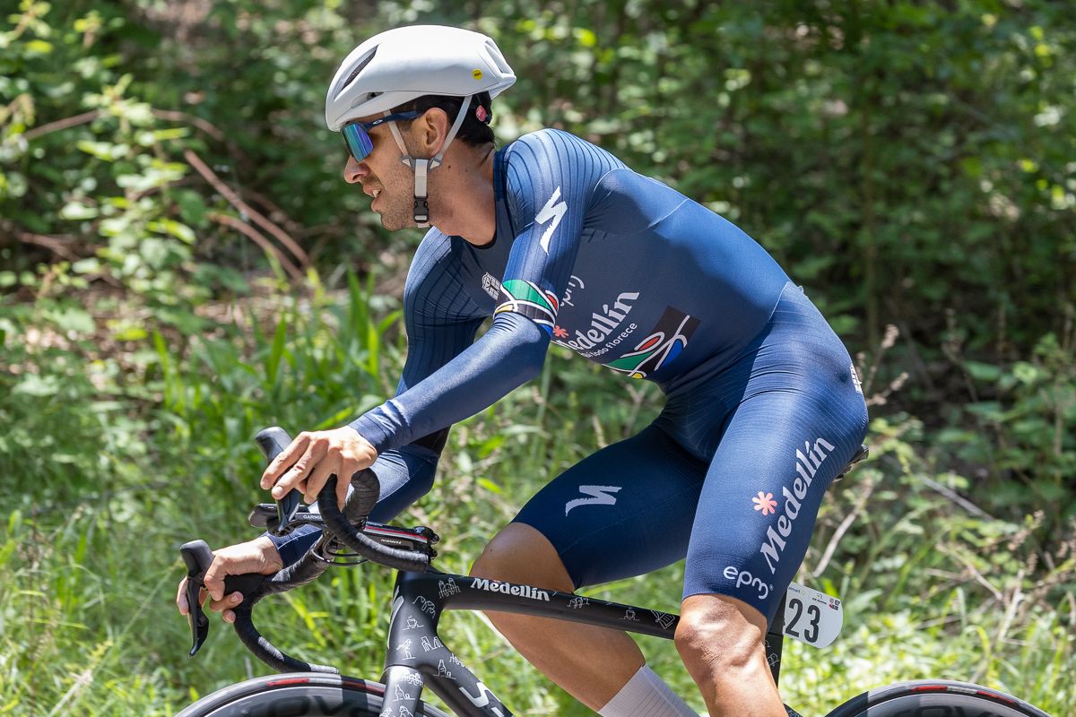 Walter Vargas (Team Medellin - EPM), the Pan American Champion and winner of the TT at Gila finished 6th on the stage.