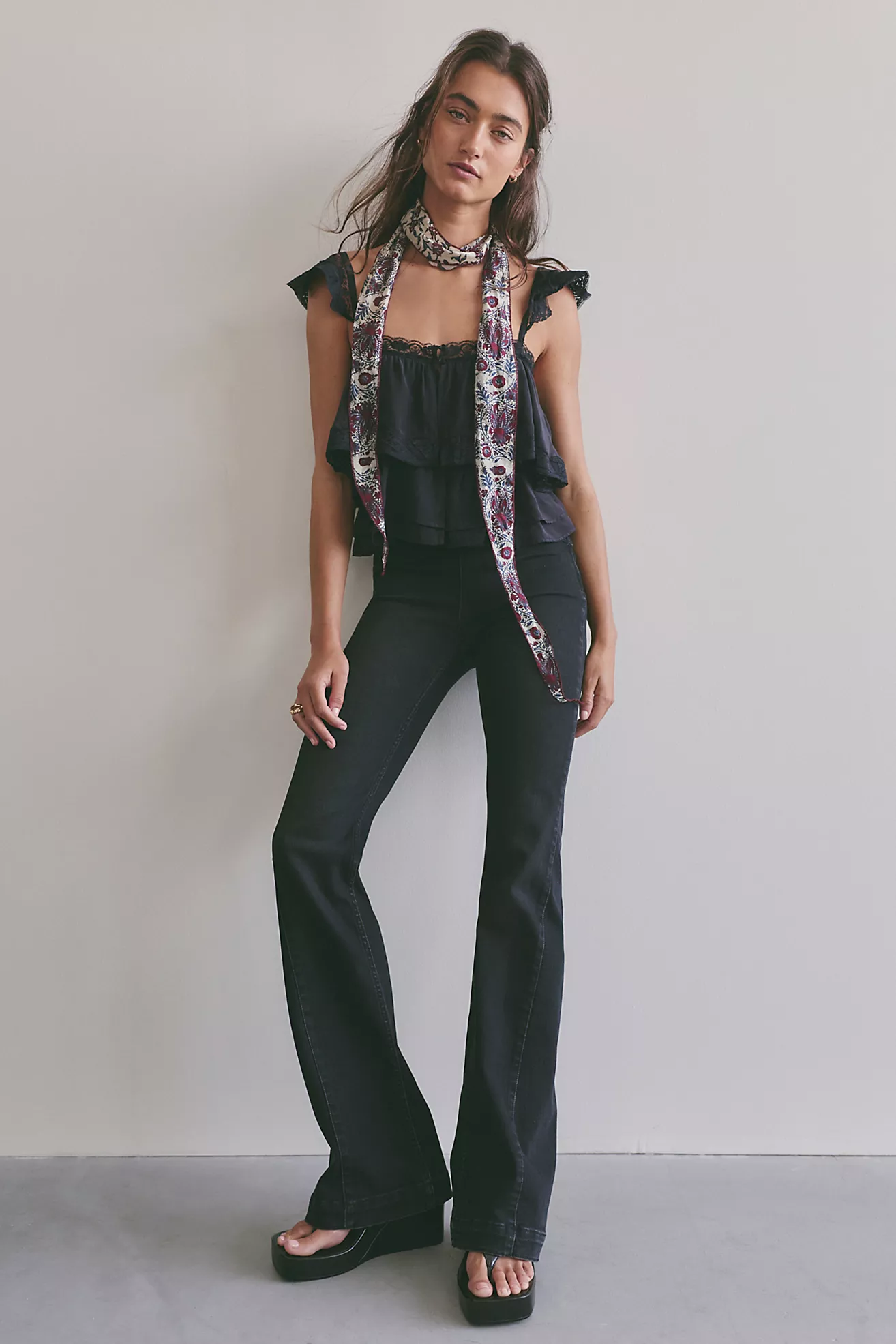 We the Free Alamo Low-Rise Flare Jeans