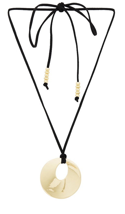 Disc Corded Necklace