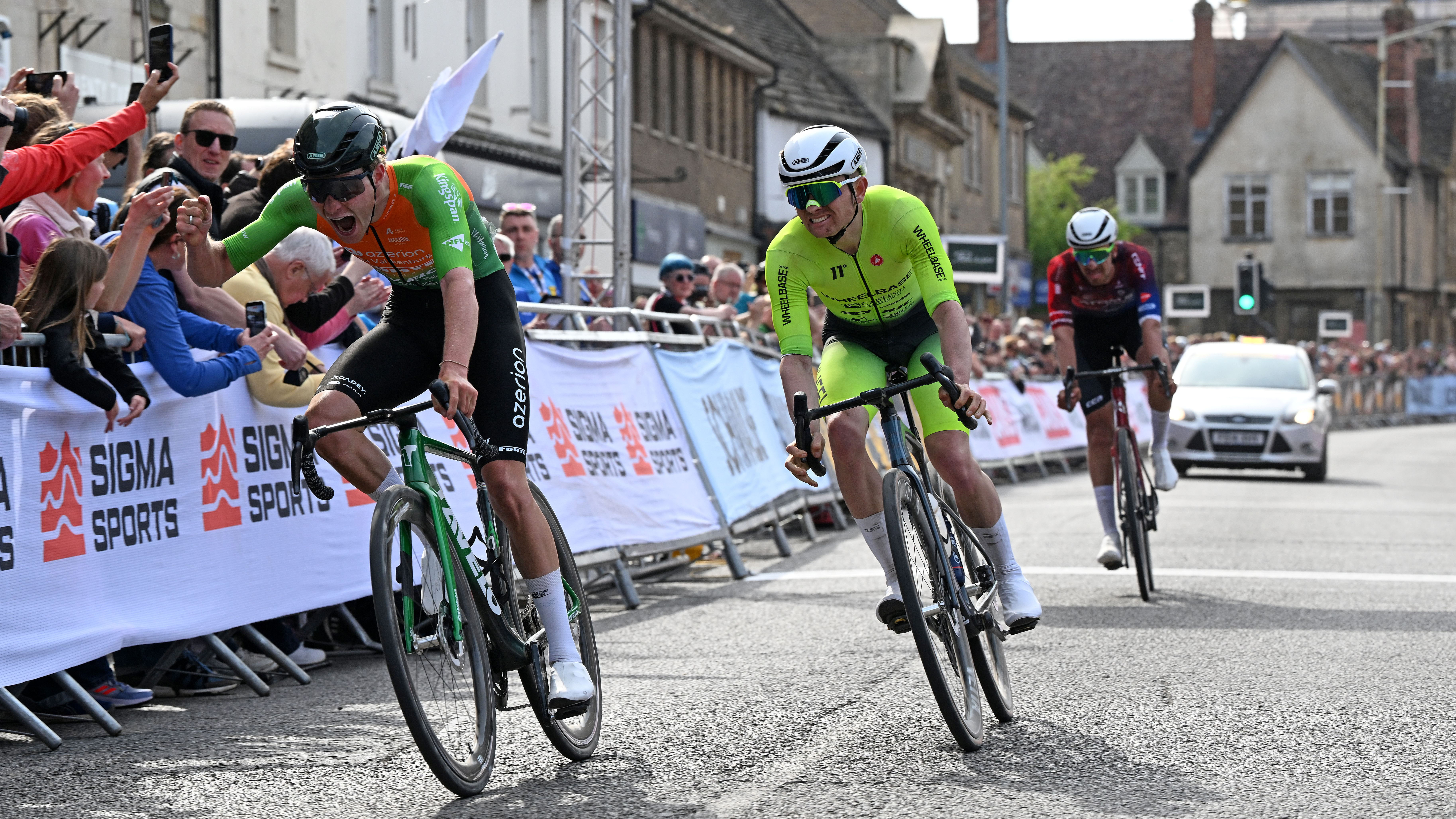 Otto Van Zanden takes the win, with Tom Armstong and Magnus Lorents Nielsen on his heels