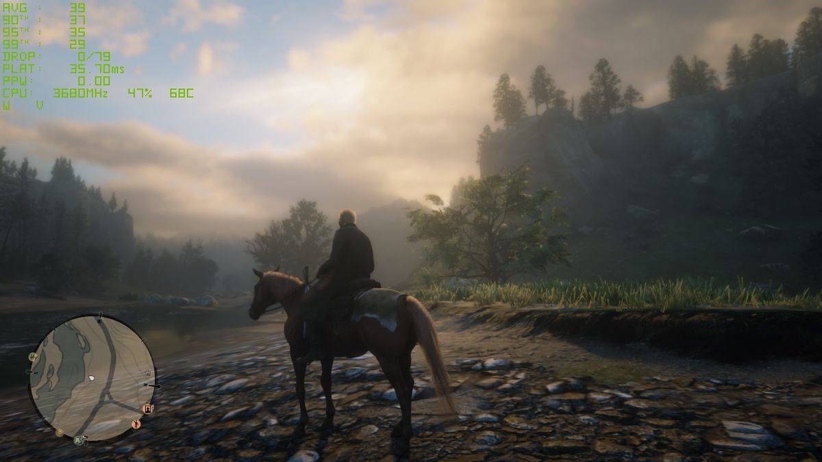 Red Dead Redemption 2 at 720p isn&#039;t the prettiest.