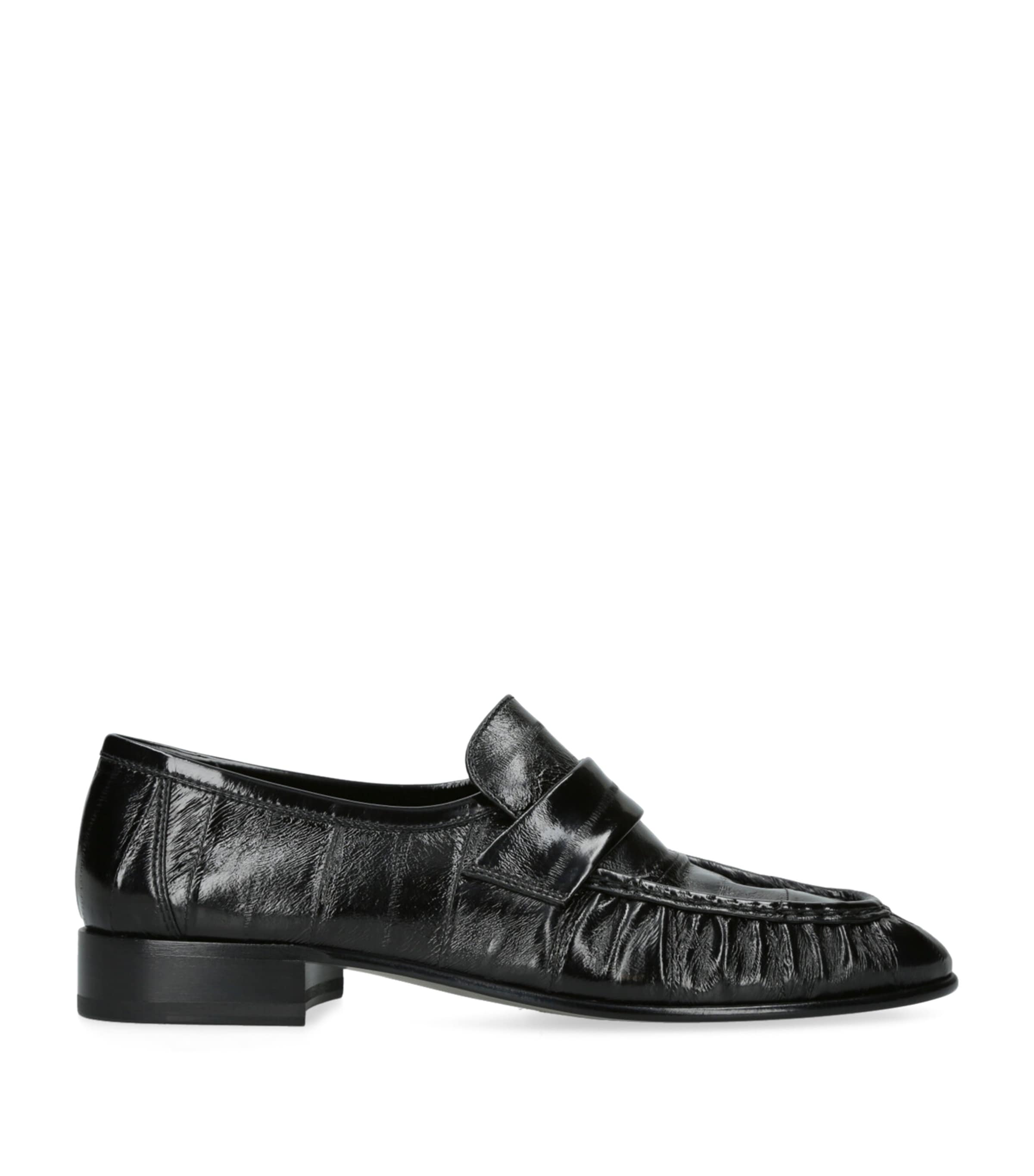 The Row Soft Eel Loafers