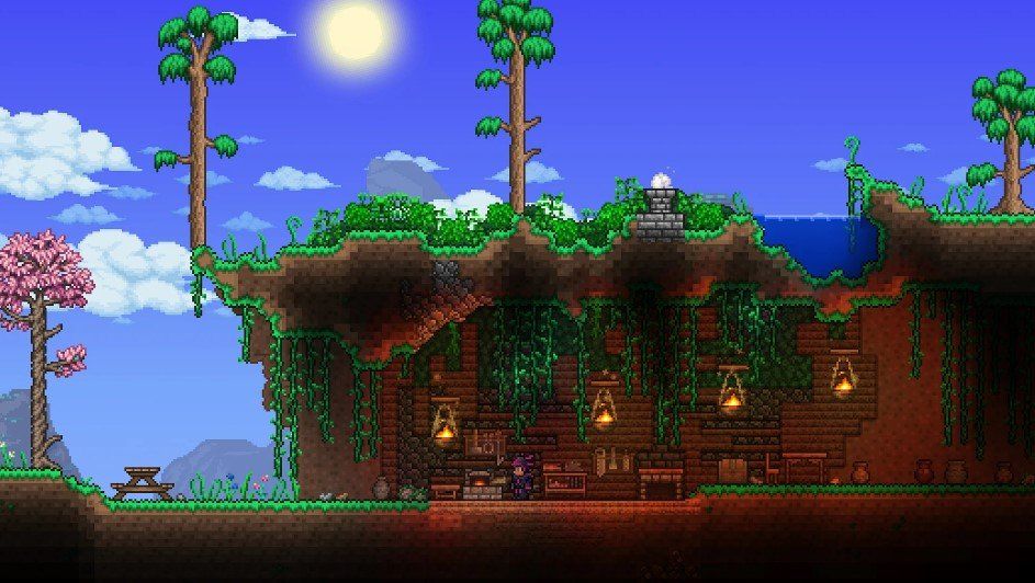 Why Terraria's Single Player is Way Better Than Minecraft