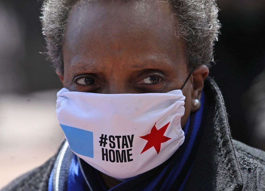 Chicago mayor Lori Lightfoot.