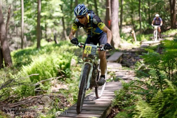 Enjoying Three Bridges, one of State College's classic trails, is Robert Hayes