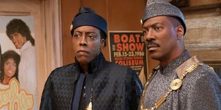 Arsenio Hall and Eddie Murphy in _Coming 2 America_
