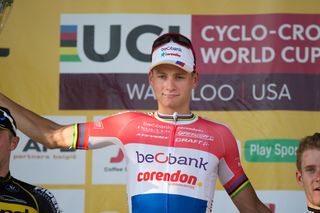Mathieu van der Poel (Beobank-Corendon) is very used to top step of the podium